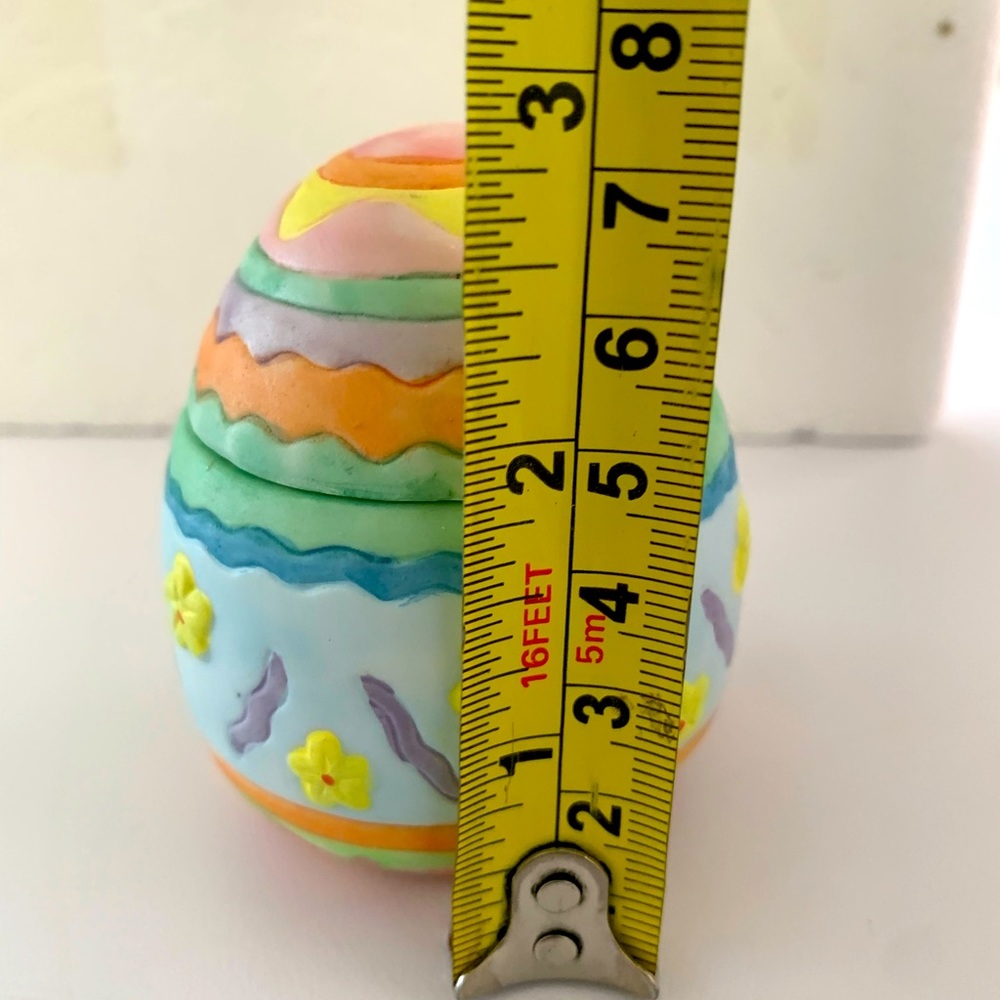 Ceramic Easter Egg Candles NWT - Picture 4 of 9
